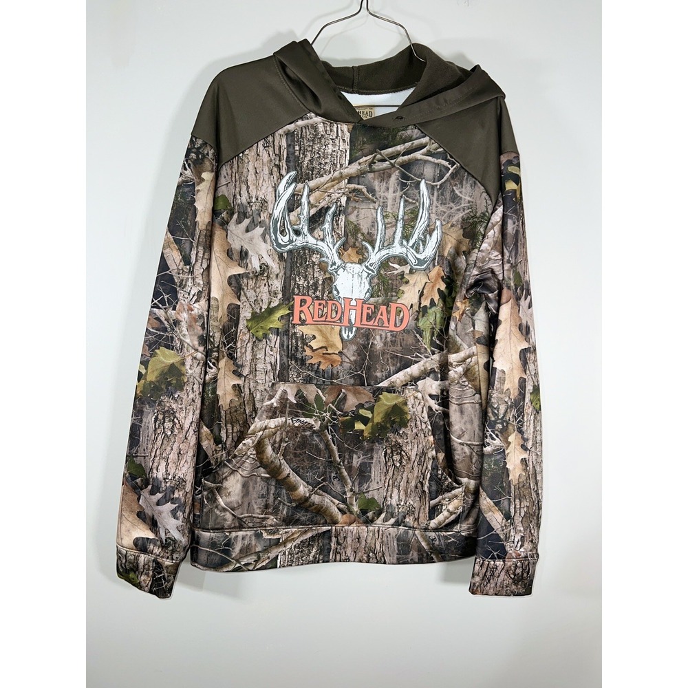 Red Head Brand Co. True Timber Realtree Camo Hunting Men's S/P Pullover Hoodie‎